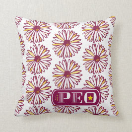 P.E.O.ロゴ クッション