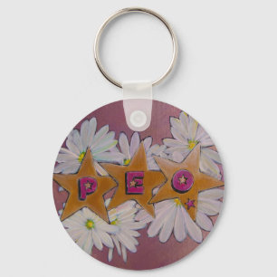 P.E.O. 姉妹関係 キーホルダー