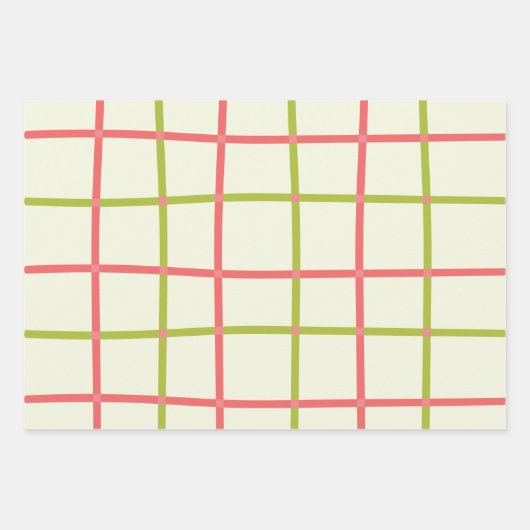 P+Gチェッカーボード ラッピングペーパーシート (正面)