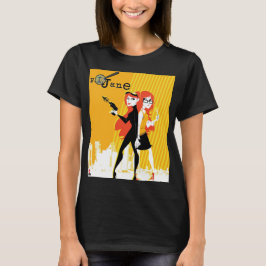 P.I.ジェーンクラシックブラック・ウィメンズのTシャツ Tシャツ