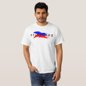 P I L I P I N A Sの旗 Tシャツ (正面フル)