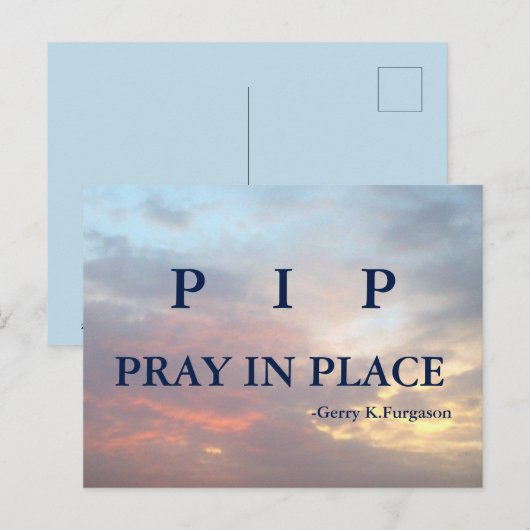 P I P祈イン ポストカード (正面/裏面)