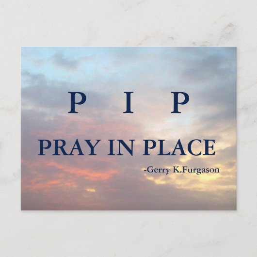 P I P祈イン ポストカード (正面)