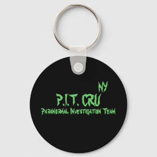 P.I.T. CRU, NY, Paranormal Investigation Team キーホルダー