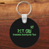 P.I.T. CRU, NY, Paranormal Investigation Team キーホルダー (正面)
