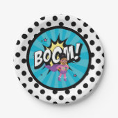 P.J.タットル(自然すごい、紙プレート7") ペーパープレート (正面)