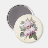 P.J.ルドゥートバーボンローズブーケ マグネット (正面/裏面)