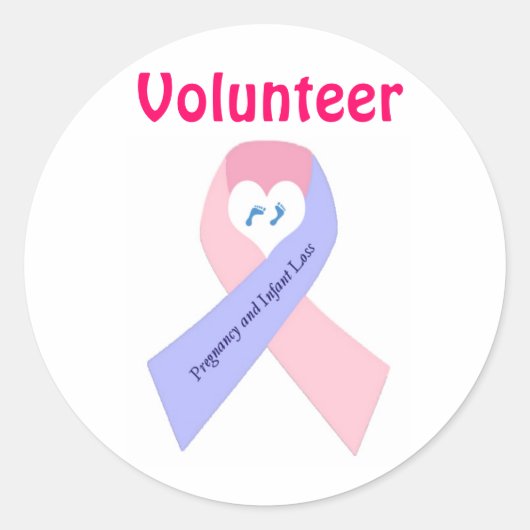 P&L1、ボランティア ラウンドシール (正面)