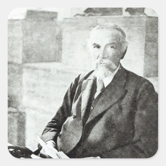 P.L.スクラーターのポートレート スクエアシール (正面)