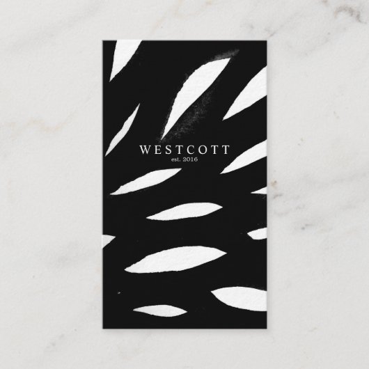 P L U M E 名刺 (正面)