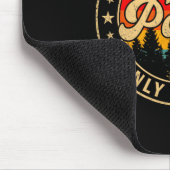 P Like A Grandpa Only Cooler Retro For Papa Grandp マウスパッド (コーナー)