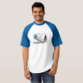 P.M.O. – メンズラグラン野球Tシャツ Tシャツ (正面フル)