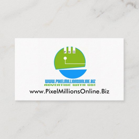 P.M.O. 名刺2 名刺 (正面)