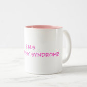 P.M.SPISSYの若い女性シンドローム ツートーンマグカップ (正面右)