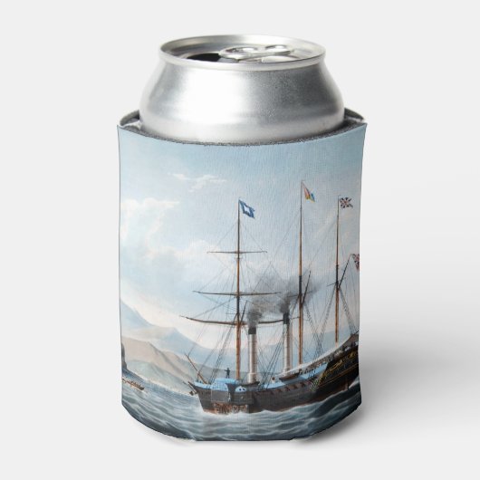 P&O汽船ベンティック 1844年 缶クーラー (缶正面)