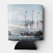 P&O蒸気船Bentinck 1844 缶クーラー (裏面)