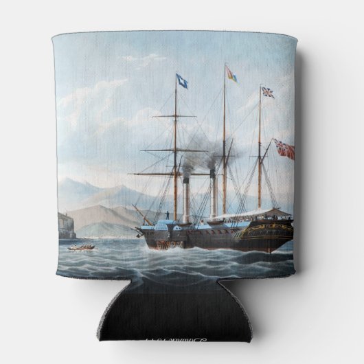 P&O蒸気船Bentinck 1844 缶クーラー (裏面)