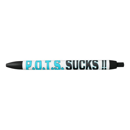 P.O.T.S.の最低 黒ボールペン (正面)