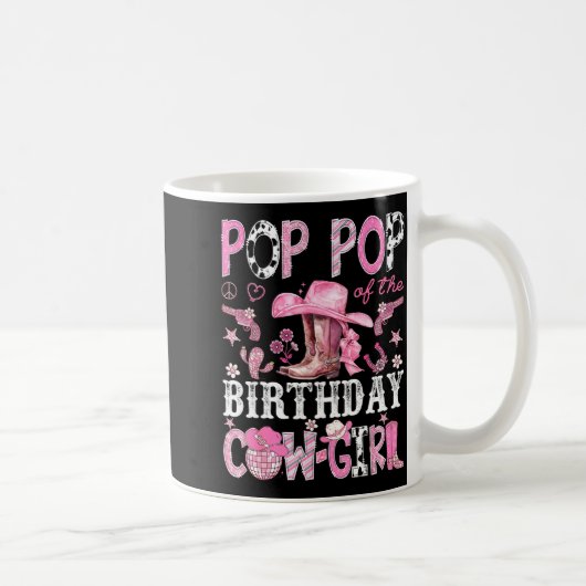 P P Of The Birthday Cow-girl Nk Disco Rodeo P P コーヒーマグカップ (右)