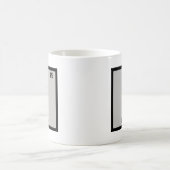 P - Peoria都市化学周期表の記号 コーヒーマグカップ (中央)
