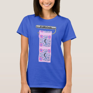 P QR CODE Tシャツ