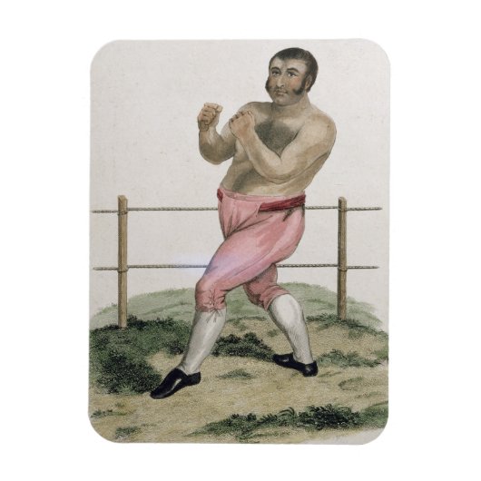 P. Robertsが刻んだイサク・ビトン18号 マグネット (縦)