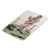 P. Robertsが刻んだイサク・ビトン18号 マグネット (左側)