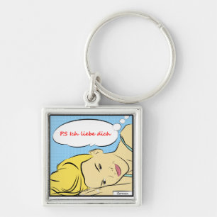 P.Sのichのliebeのdich Keychain キーホルダー