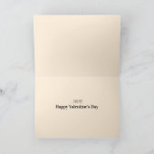 P.S. 愛してるよ - 遊び心あふれる現代的なバレンタイン カード (内部)