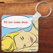 P.S ich liebe dich Keychain キーホルダー (裏面)