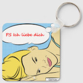 P.S ich liebe dich Keychain キーホルダー (裏面)