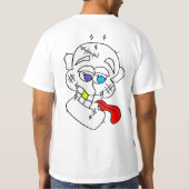 ; P Tシャツ (裏面)