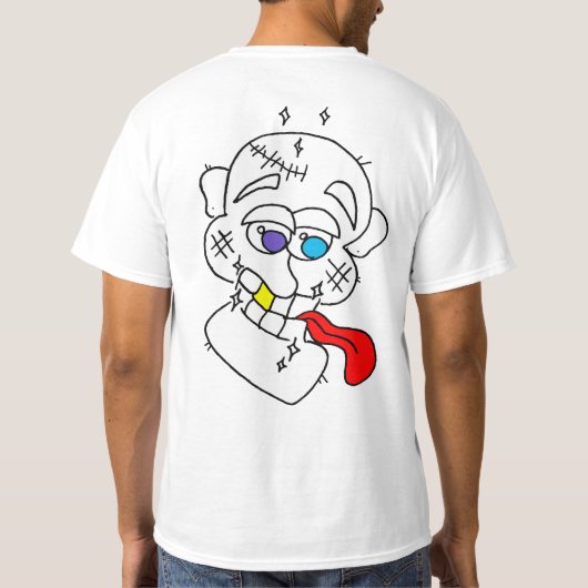 ; P Tシャツ (裏面)