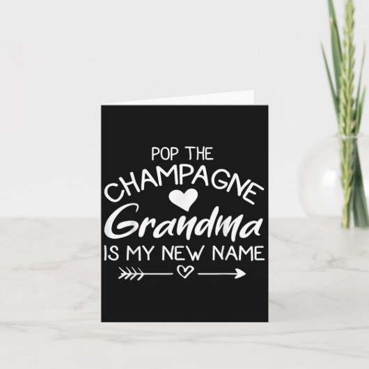 P The Champagne Grandma Is My New Name  カード (正面)