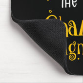 P The Champagne It's New Year! Funny Flamingo Drin マウスパッド (コーナー)