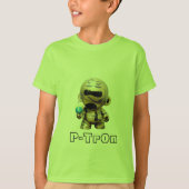 P-Tronレーザー-緑のTシャツ Tシャツ (正面)