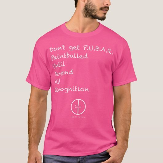 P.U.B.A.R.を取得しない Tシャツ (正面)