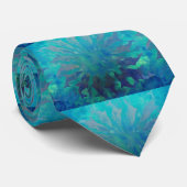 © P Wherrellのイルカの円のデジタル絵画 ネクタイ (ロール)