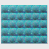 © P Wherrellのイルカの円のデジタル絵画 ラッピングペーパー (フラット)