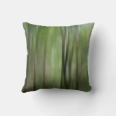 © P Wherrellの森林汚点の芸術の写真の木 クッション (裏面)