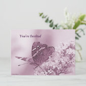 © P Wherrellバタフコンテンポラリーライオンブッドレイア 招待状 (スタンド正面)