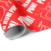 Paのラム酒Pum Pum Pum ラッピングペーパー (ロールコーナー)