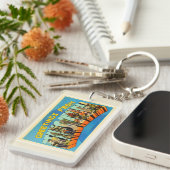 PAのヴィンテージ旅行記念品ペンシルバニア州 キーホルダー (正面右)