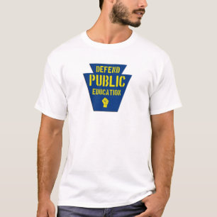 PAの学校教育を守って下さい Tシャツ
