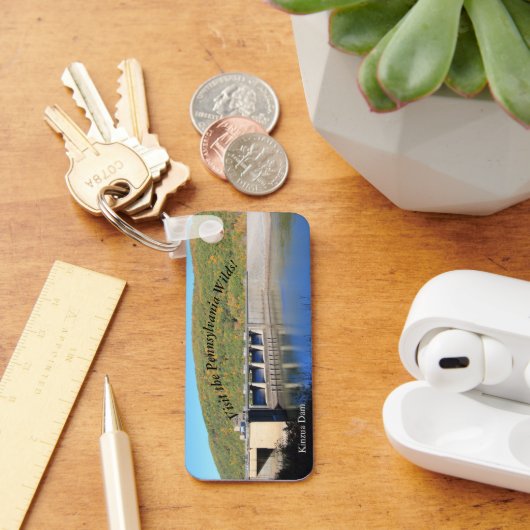 PAウィルズピクチュレスク記念記念金津阿ダム キーホルダー (デスク)