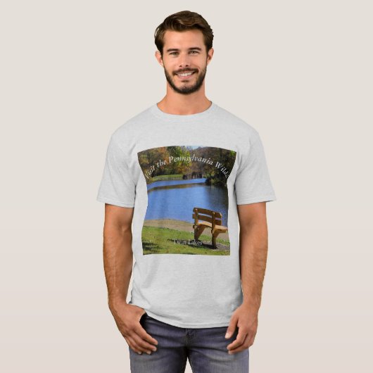 PAウィルドス土産ツインレイクスを訪れる Tシャツ (正面フル)