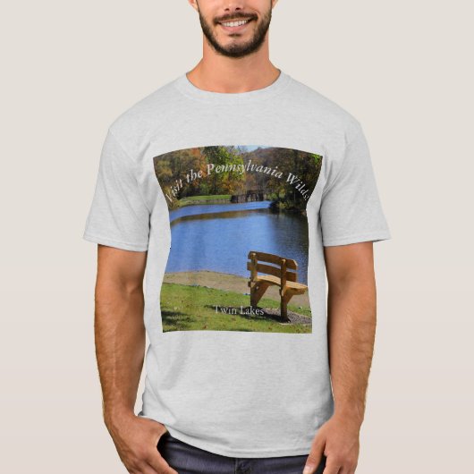 PAウィルドス土産ツインレイクスを訪れる Tシャツ (正面)