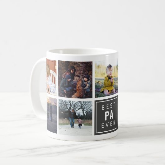 PAエ最高のベルカスタム写真マググ コーヒーマグカップ (正面左)