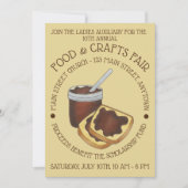 PAオランダアップルバターフードクラフトフェアフェスティバル 招待状 (正面)