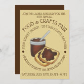 PAオランダアップルバターフードクラフトフェアフェスティバル 招待状 (正面/裏面)